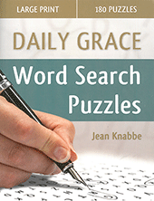 Daily Grace Word Search Puzzles by Gertrude Knabbe
