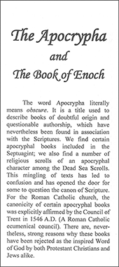 The Apocrypha and the Book of Enoch by Nicolas Simon