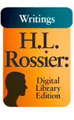 Writings of H.L. Rossier: Digital Library Edition by Henri L. Rossier