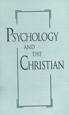 Psychology and the Christian