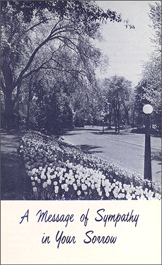 A Message of Sympathy in Your Sorrow