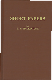 Short Papers by Charles Henry Mackintosh