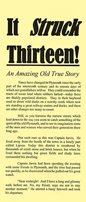 It Struck Thirteen! by E.M. Hingston