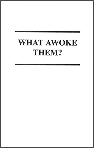 What Awoke Them? by George Cutting
