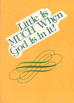 Little Is Much When God Is in It by Mrs. C. Bird