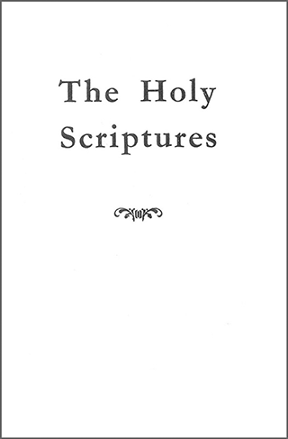The Holy Scriptures by John Nelson Darby
