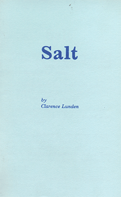 Salt by Clarence E. Lunden