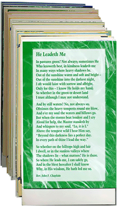 Poetry Leaflet Sample Pack