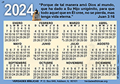 2024 Spanish Calendario de Bolsillo