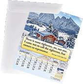 2024 English Standard Calendar Mailing Envelope: For Gospel of Peace and Joyful News Calendars