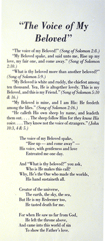 The Voice of My Beloved by Lois Beckwith