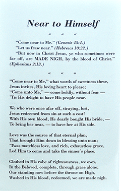 Near to Himself by Lois Beckwith