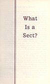 What Is a Sect? by John Nelson Darby