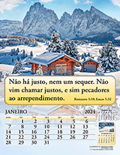 2024 Portuguese Joyful News Gospel Calendar