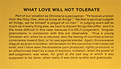What Love Will Not Tolerate by George Vicesimus Wigram