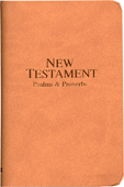 National Deluxe Vest Pocket New Testament, Psalms, Proverbs: 4445 BR by King James Version