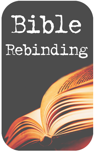 Bible Rebinding