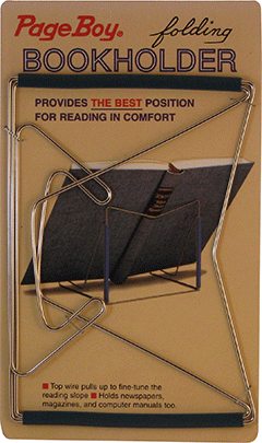 PageBoy Fold-n-Stow Adjustable Bookholder Reading Aid by Maitys