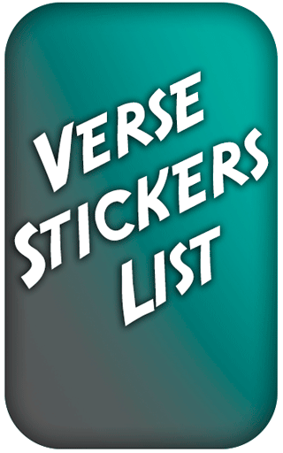VERSE STICKERS List