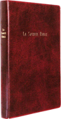 French La Sainte Bible: Bible JND de Poche BD165 by Version Darby