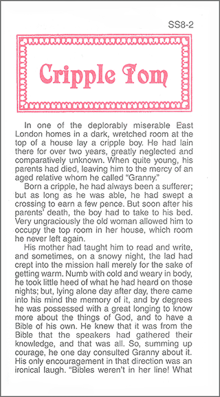 Cripple Tom: Dozen Pack by M.L. Searle