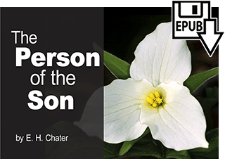 The Person of the Son by Edward Henry Chater