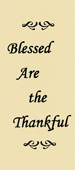 Blessed Are the Thankful by John A. Kaiser