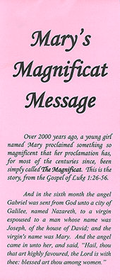 Mary's Magnificat Message by John A. Kaiser