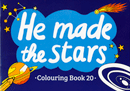 He Made the Stars: Outline Texts Colouring Book #20 by TBS