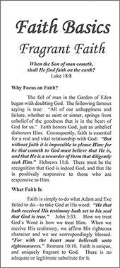 Faith Basics: Fragrant Faith by John A. Kaiser