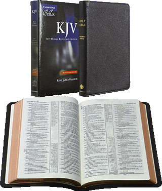 Cambridge Pitt Minion Double Column Paragraph Style Reference Bible: KJ446:X by King James Version