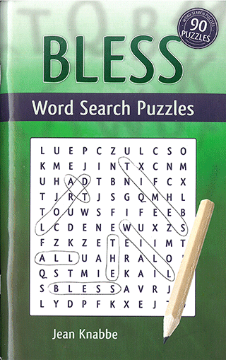 Bless Word Search Puzzles by Jean Knabbe