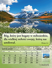 2026 Polish Joyful News Gospel Calendar