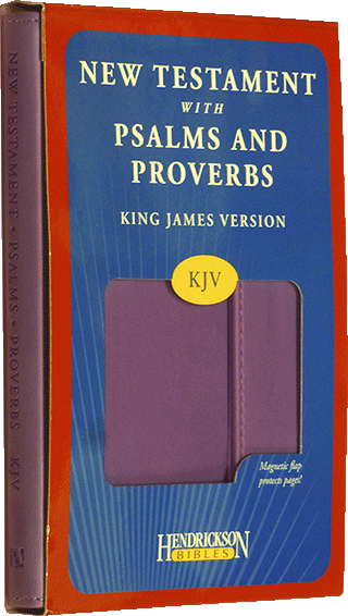 Hendrickson Coat Pocket New Testament with Psalms and Proverbs by King James Version