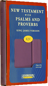 Hendrickson Coat Pocket New Testament with Psalms and Proverbs by King James Version