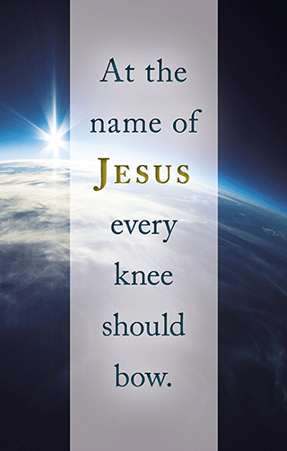 At the Name of Jesus