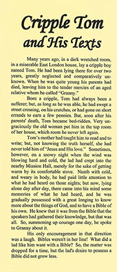 Cripple Tom and His Texts by M.L. Searle