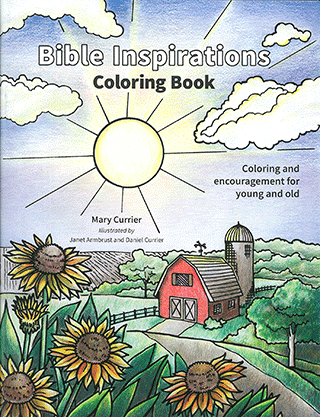 Bible Inspirations Coloring Book by Mary Currier