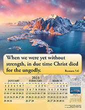 2023 Joyful News Gospel Calendar: With Personalized Language and Imprint