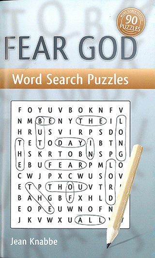 Fear God Word Search Puzzles by Jean Knabbe