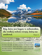 2026 Polish Joyful News Gospel Calendar