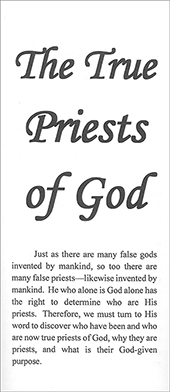 The True Priests of God by John A. Kaiser