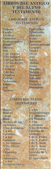 Marcador: Libros del Antiguo y del Nuevo Testamento by B&H