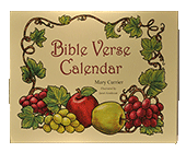 Bible Verse Calendar, Appointment Style: A Children's Make-Your-Own Coloring Calendar by Mary Currier