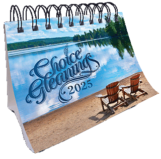 2025 Choice Gleanings Calendar