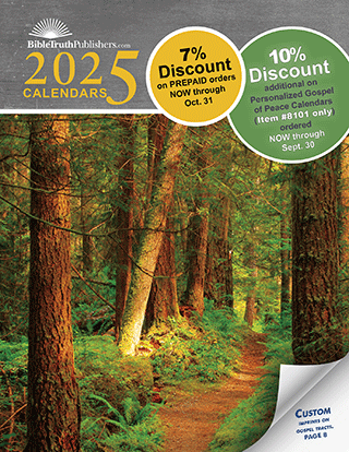 Bible Truth Publishers calendar catalog