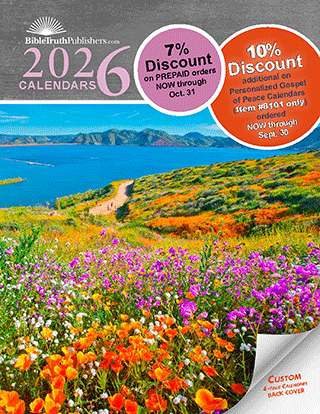 Bible Truth Publishers calendar catalog