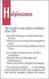 Helplessness by John Nelson Darby