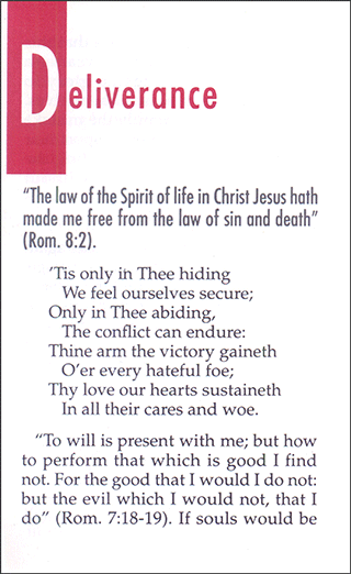 Deliverance by Edward B. Dennett