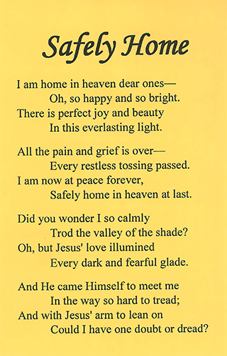 Safely Home by H. VanderArk